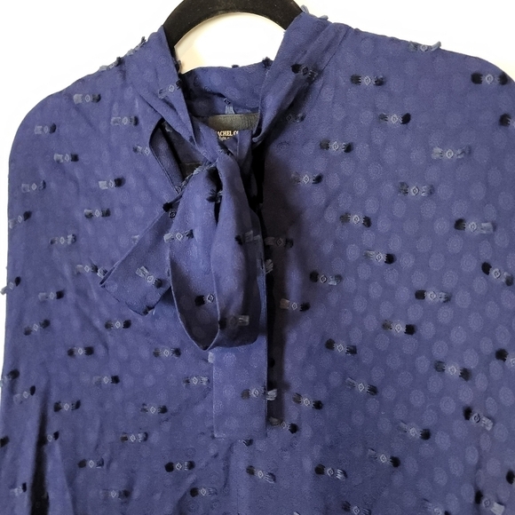Rachel Comey kent blouse, navy blue, nwt - Picture 3 of 10